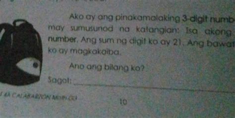 ako ang pinakamalaking 3 digit number|ako ang pinakamalaking 3 digit number na may mga katangian .